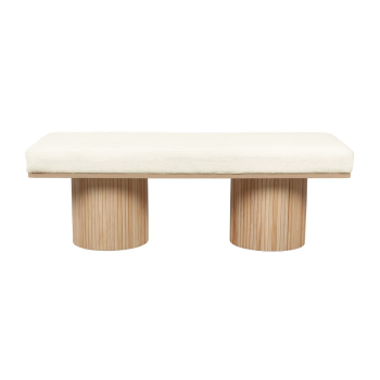 Ashley White Bench