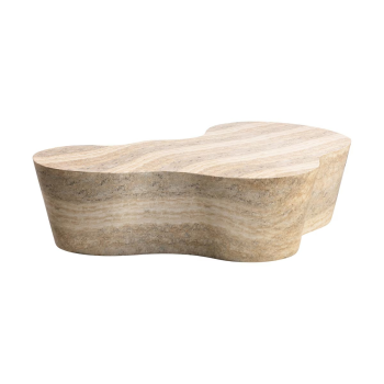 Atenas Faux Travertine Coffee Table