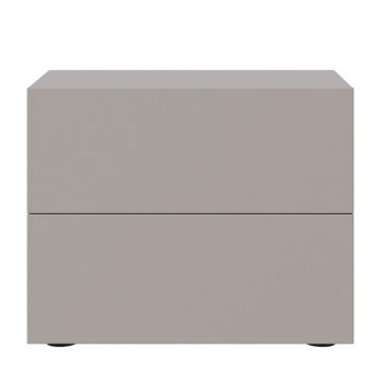 Ayla Nightstand / Taupe Matte