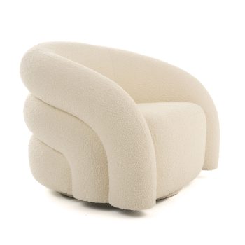 Leila Modern Fabric Accent Chair