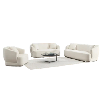 VERONA SOFA & LOVESEAT SET BEIGE