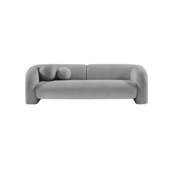 Emiry Boucle Fabric Upholstered Sofa