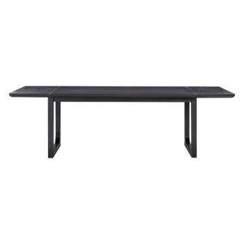 Riky Black Ash Rectangular Dining Table