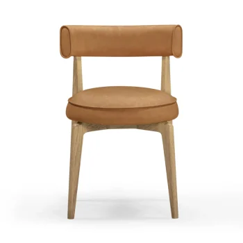 Erikita Performance Vegan Leather Dining Chair