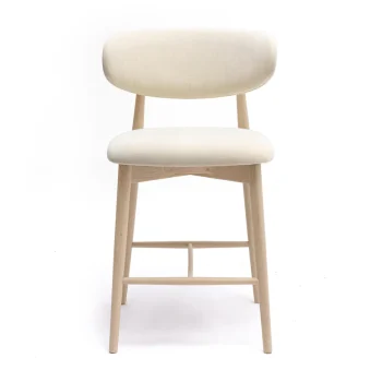 Zena Performance Textured Velvet Counter Stool
