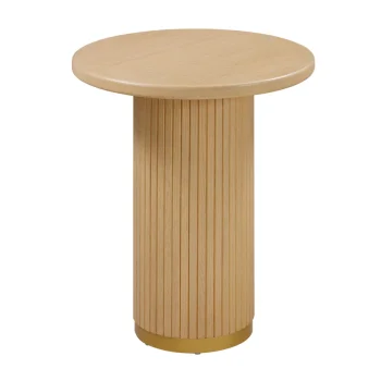 Enia Oak Wood Entry Table