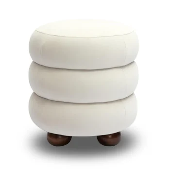 Steffany Velvet Ottoman