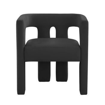 Black Velvet Chair
