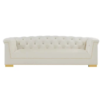 Darah 91" Velvet Sofa
