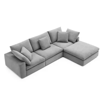 LEO Modular Sectional Sofa Grey