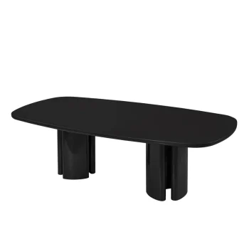 Lola 94.5" Lacquer Oval Dining Table