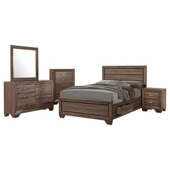 Homestead 5-piece Eastern King Bedroom Set Washed Taupe