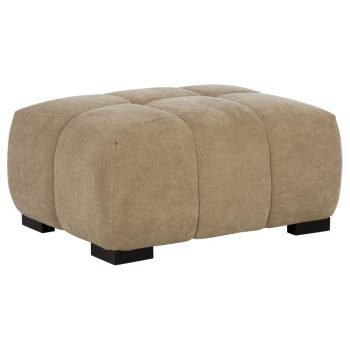 Olivia Upholstered Rectangular Ottoman Camel