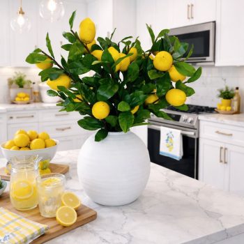 Base konos con limones
