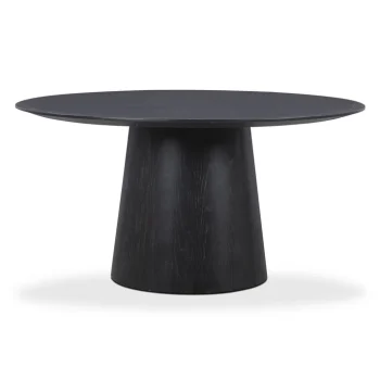 Nina Black Oak 60" Dining Table