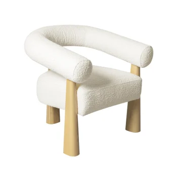 Ashley Performance Boucle Accent Chair Cream