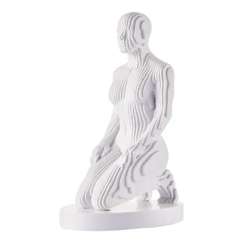 Woman Pixel // Matte White