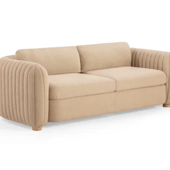 Korto 90" Honey Boucle Sofa