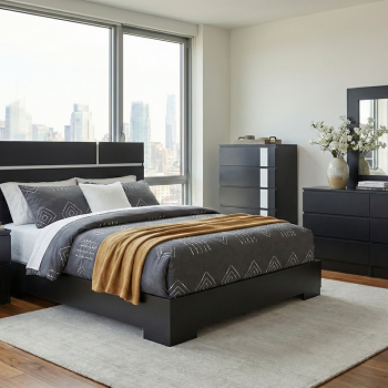 Metro Set Bed King 5Pcs