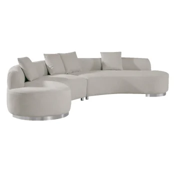 Bell Contemporary Sofa Cream