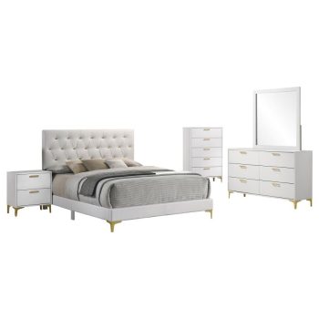 Dall Set 5-piece Queen Bedroom White