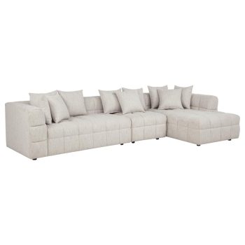 Mara 3-Piece Upholstered Sectional Sofa