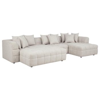 Mara 4-Piece Upholstered Sectional Sofa