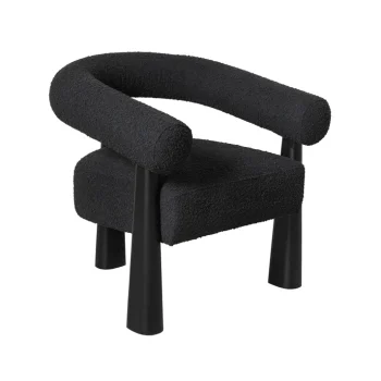Ashley Performance Boucle Accent Chair Black