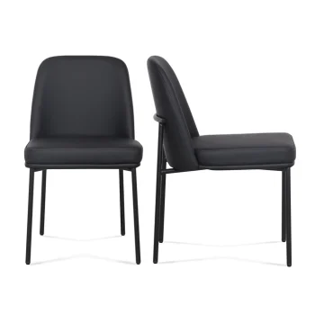 Ney Performance Vegan Leather Dining Chair - Set of 2