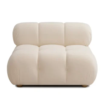 Armless Chair Mila off-White